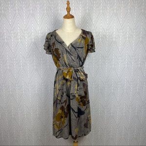 MAEVE Bronwen Wrap Dress 100% Silk